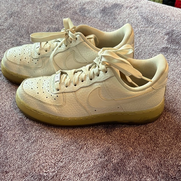 Nike AF1 2016 Ice Sole Sneakers 7.5 Golfball Texture - Picture 4 of 4